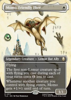 Momo, Friendly Flier Avatar- The Last Airbender Field Notes Art